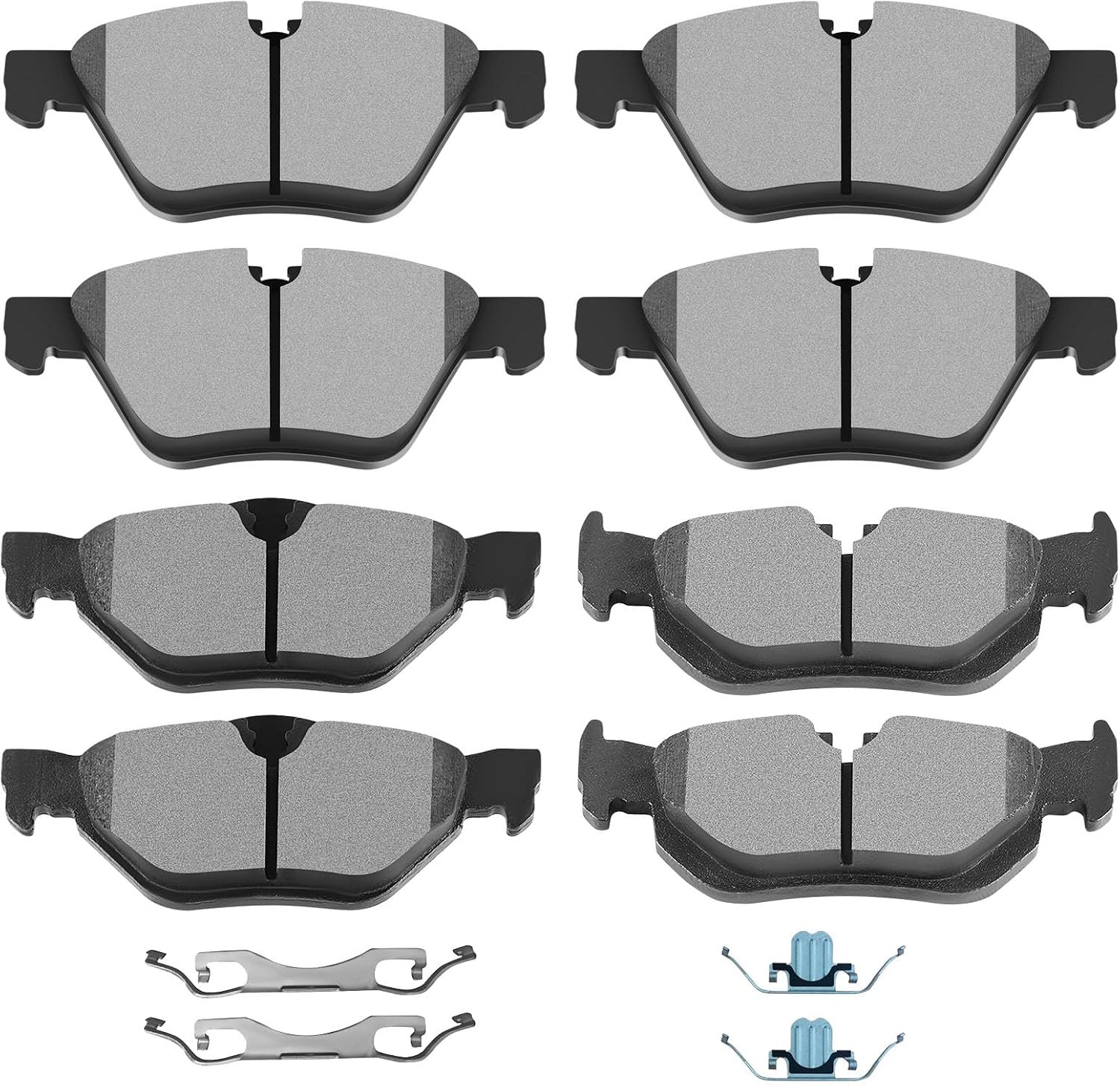 Front Rear Brake Pads Set for BMW 128i 2008-2013 325i 325xi 2006 328i 328xi 2007