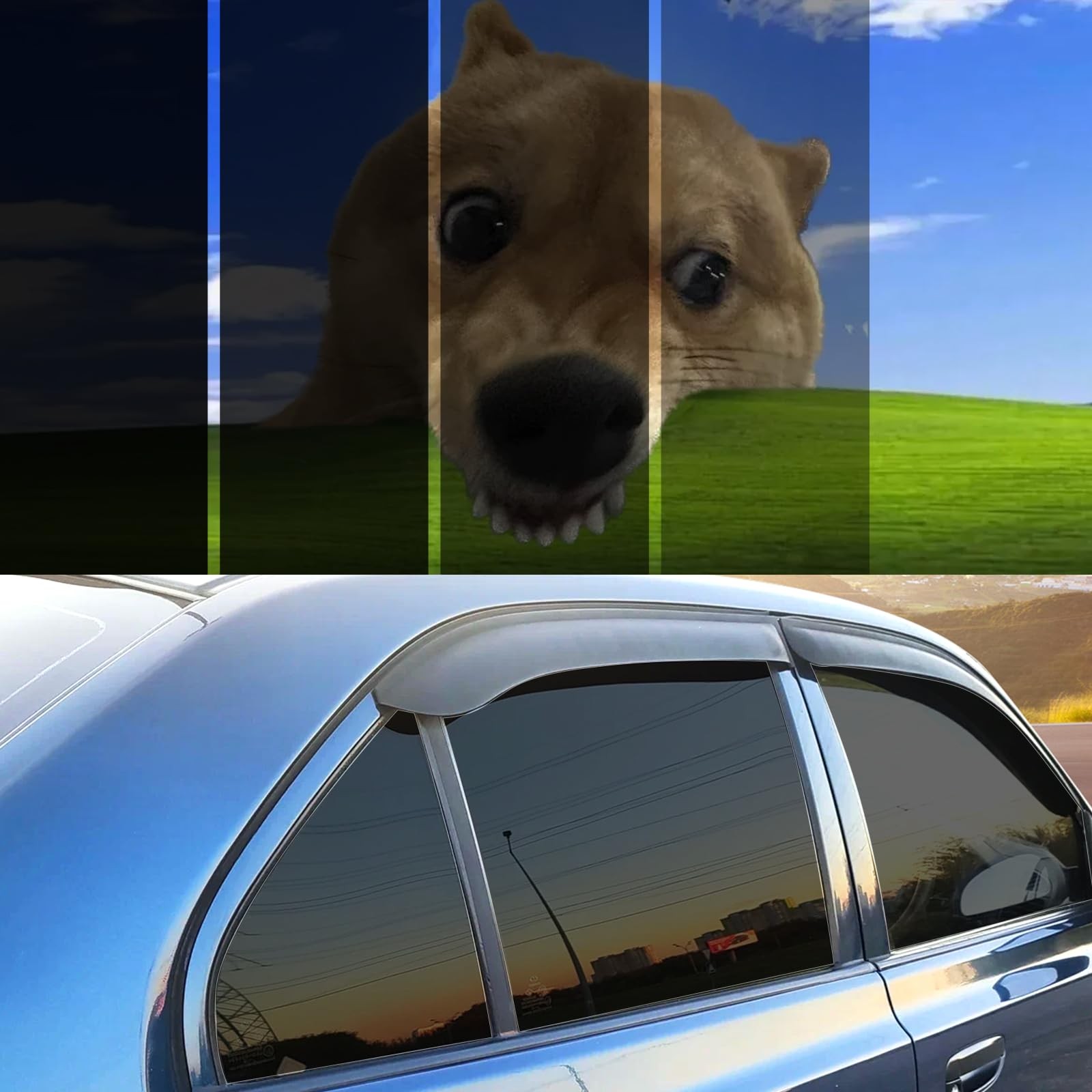 Car Window Tint 30″ in x 15’Ft with 5% VLT, Nano Ceramic Window Tint Film for Ca
