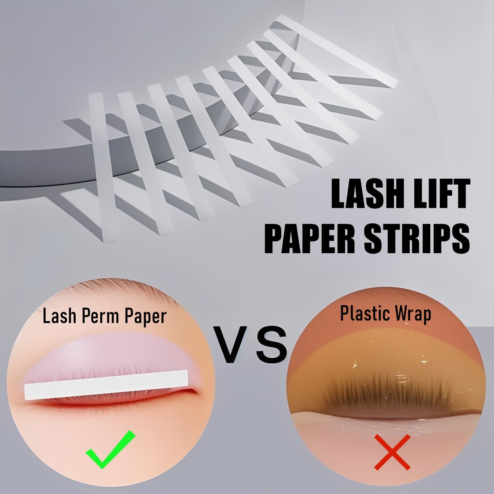 1000PCS Lash Lift Paper Strips,Reusable Tools,Eyelash 1000Pack
