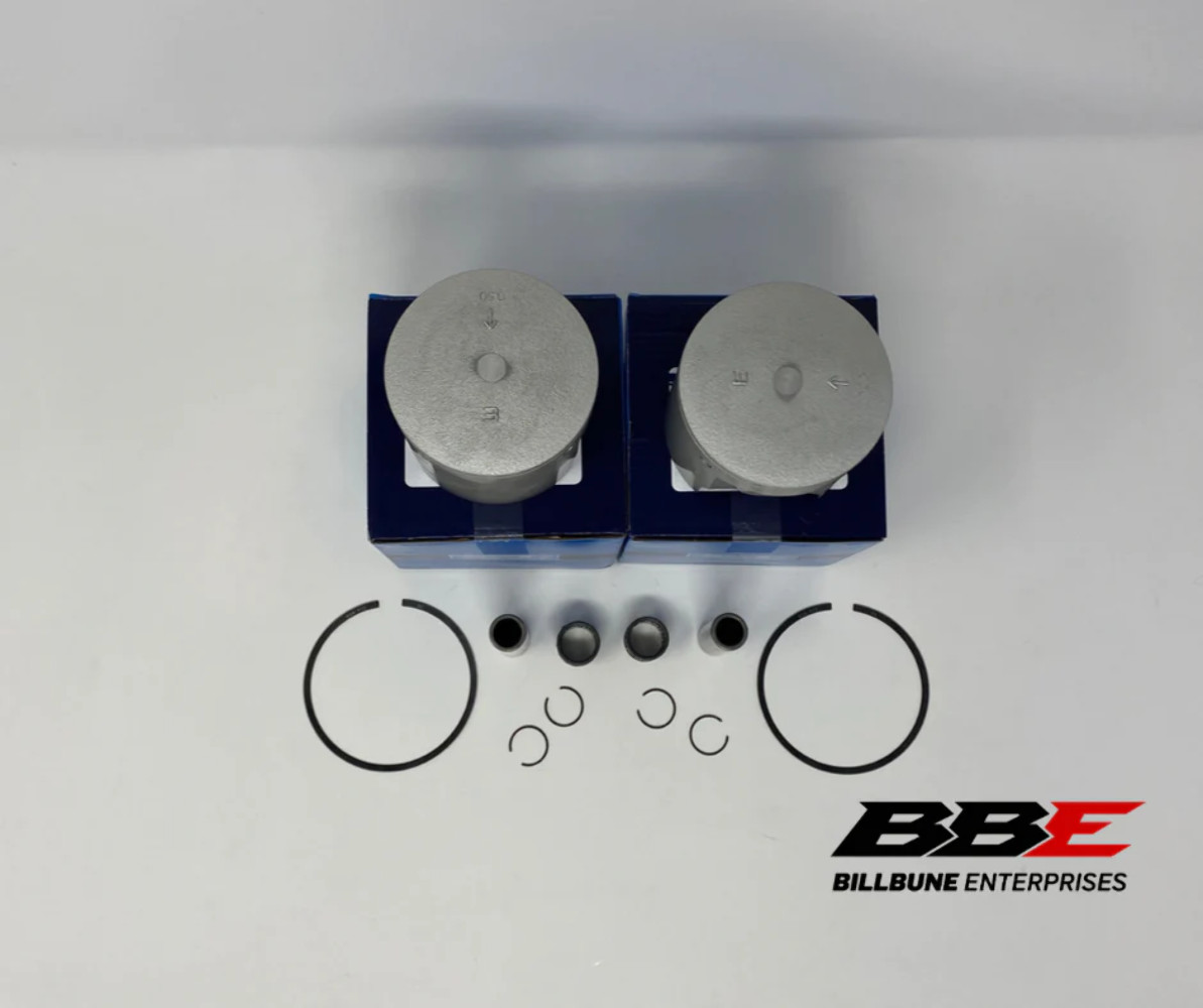 ’82-’90 Kawasaki JS 550 WSM .50mm / .020″ O/S 75.50mm Bore Piston Kits, JS550