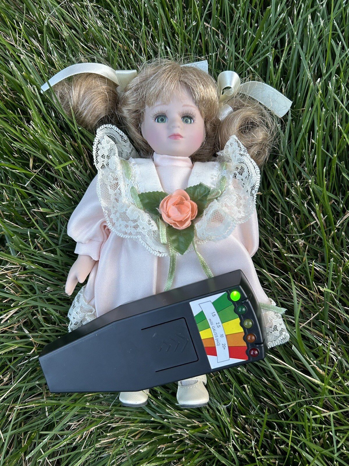 Lucy – Playful Positive Spirit Doll Porcelain Vessel