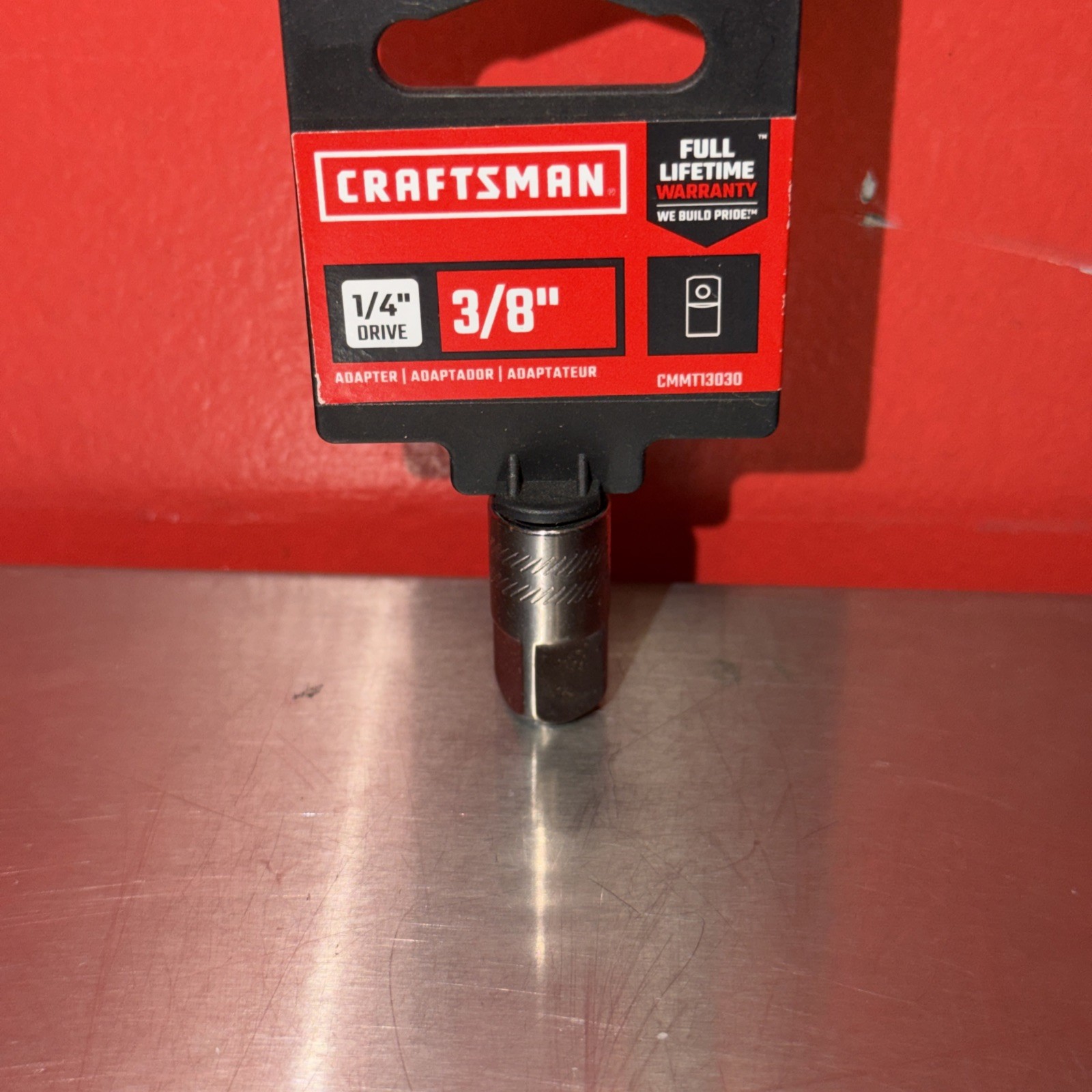 Craftsman 1/4 in. X 3/8 in. Socket Adapter 1 Pc