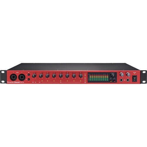 Focusrite CLARETT-PLUS-8PRE Rackmount 18×20 USB-C Audio/MIDI Interface