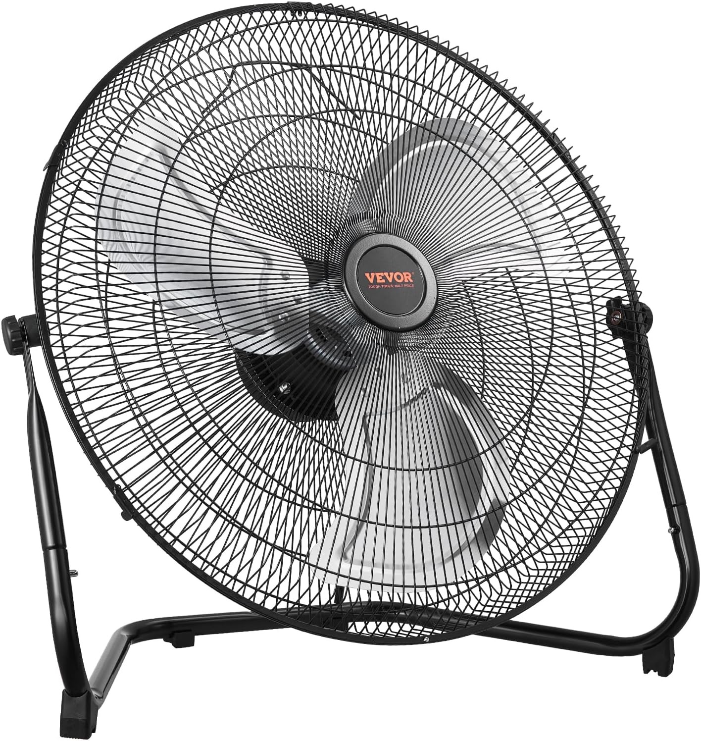VEVOR Floor Fan, 3 Speeds High Velocity Heavy Duty 18 Inch Industrial Fan, 400