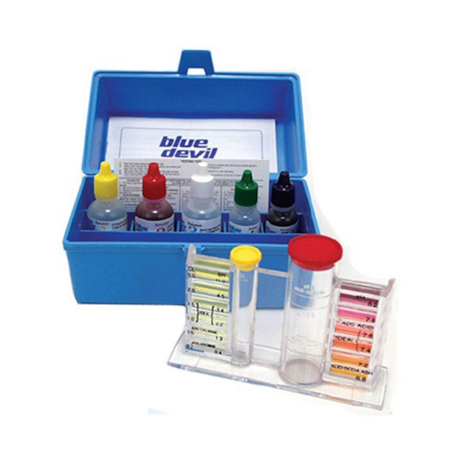 Test Kit, Valterra, Liquid, 5-Way OTO, Bromine, Chlorine, Ph, ALK, Acid Demand :