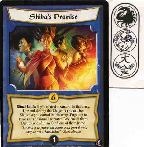 Shiba’s Promise Ungraded L5R: Drums of War