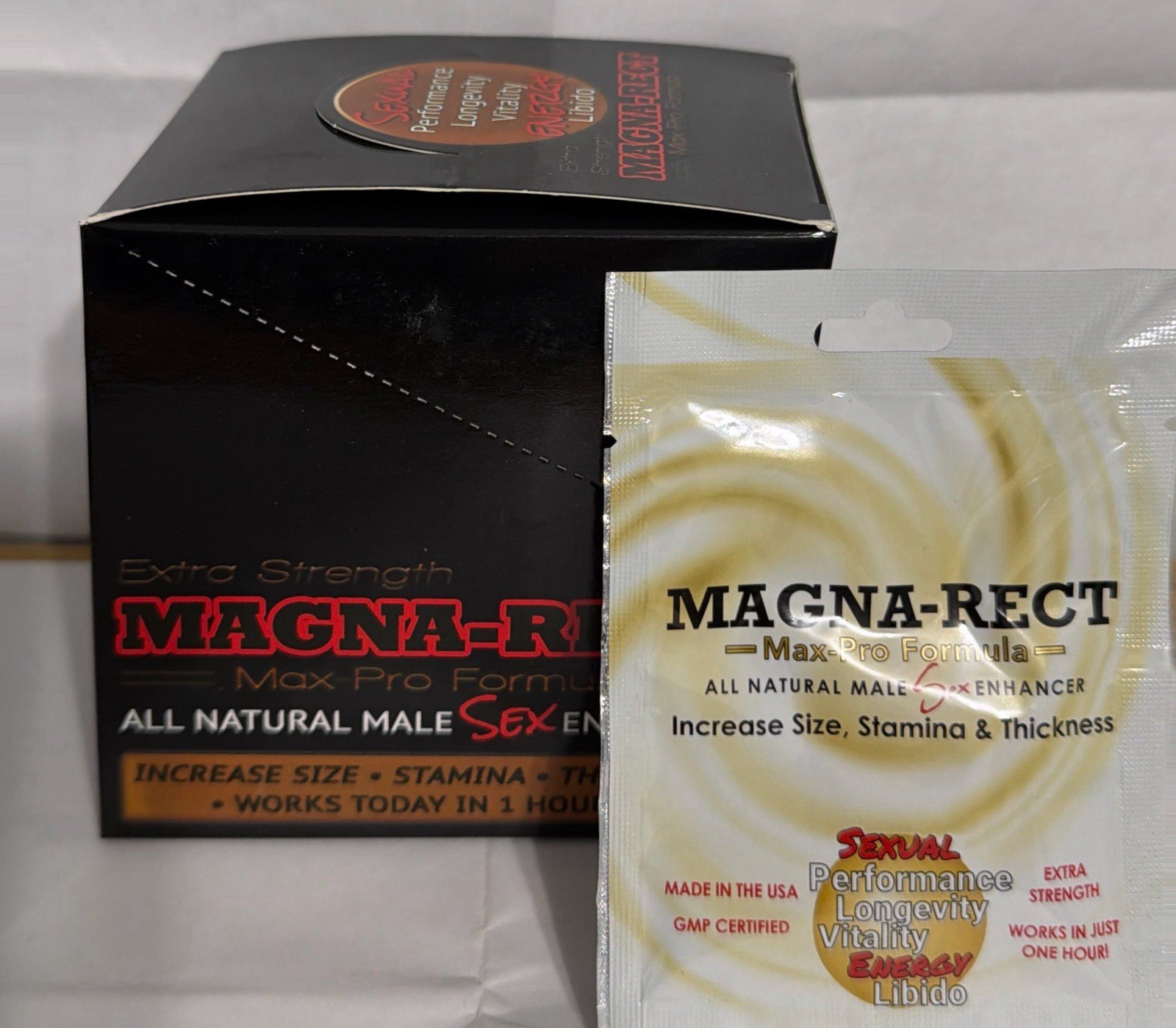 Magna-Rect Gold Max-Pro Premium 15 Pieces Display
