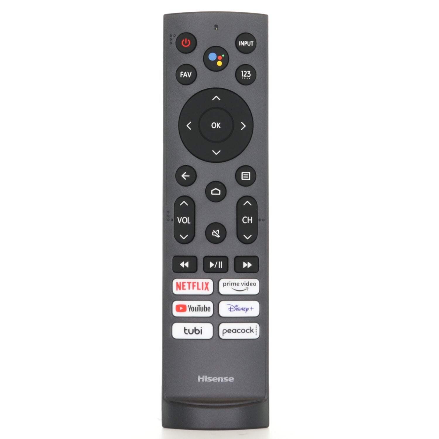Hisense ERF3A90 Android Voice TV Remote Control for 4K Uled TVs – 285458
