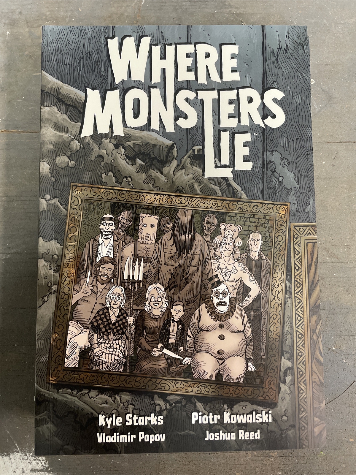 Where Monsters Lie Graphic Novel Comic Book – New