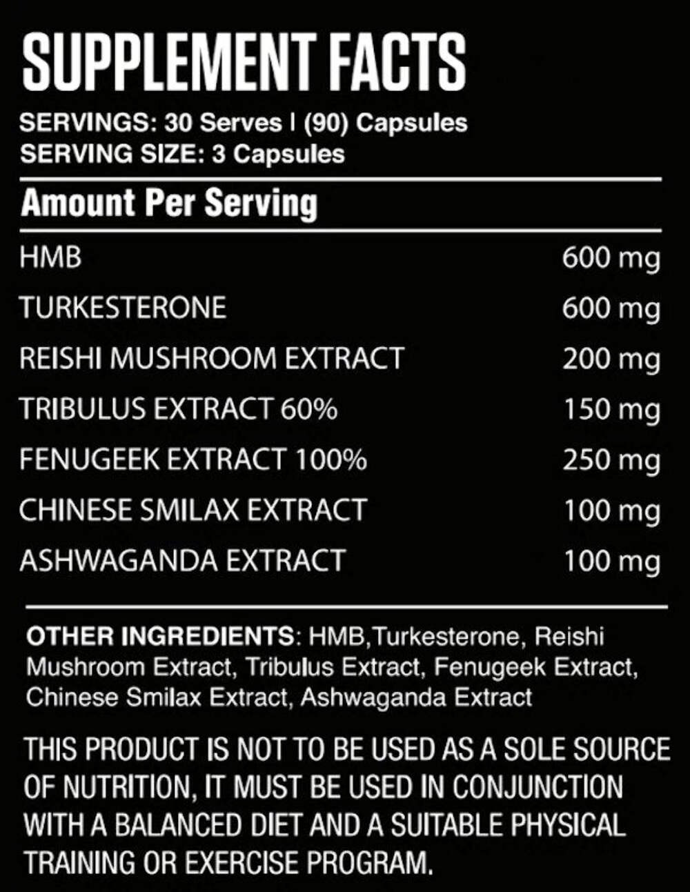 Darkside Supps Dark Mass Muscle Builder