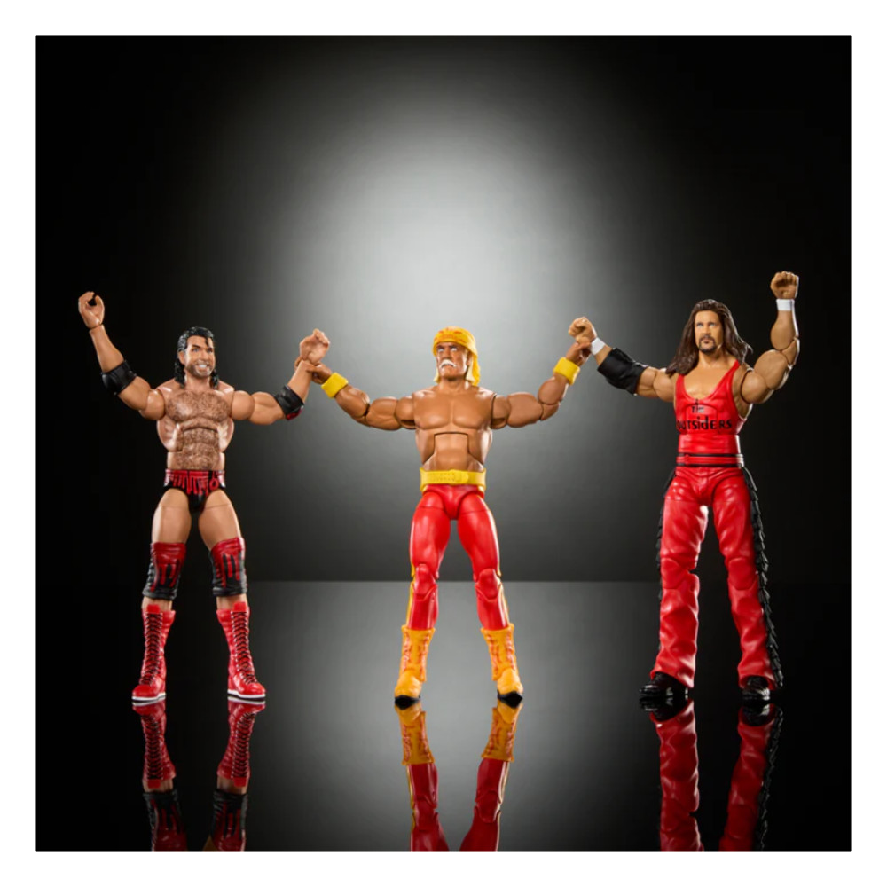 Bash At The Beach 3-Pack: 2026 Wwe Mattel Elite Hogan,Hall & Nash