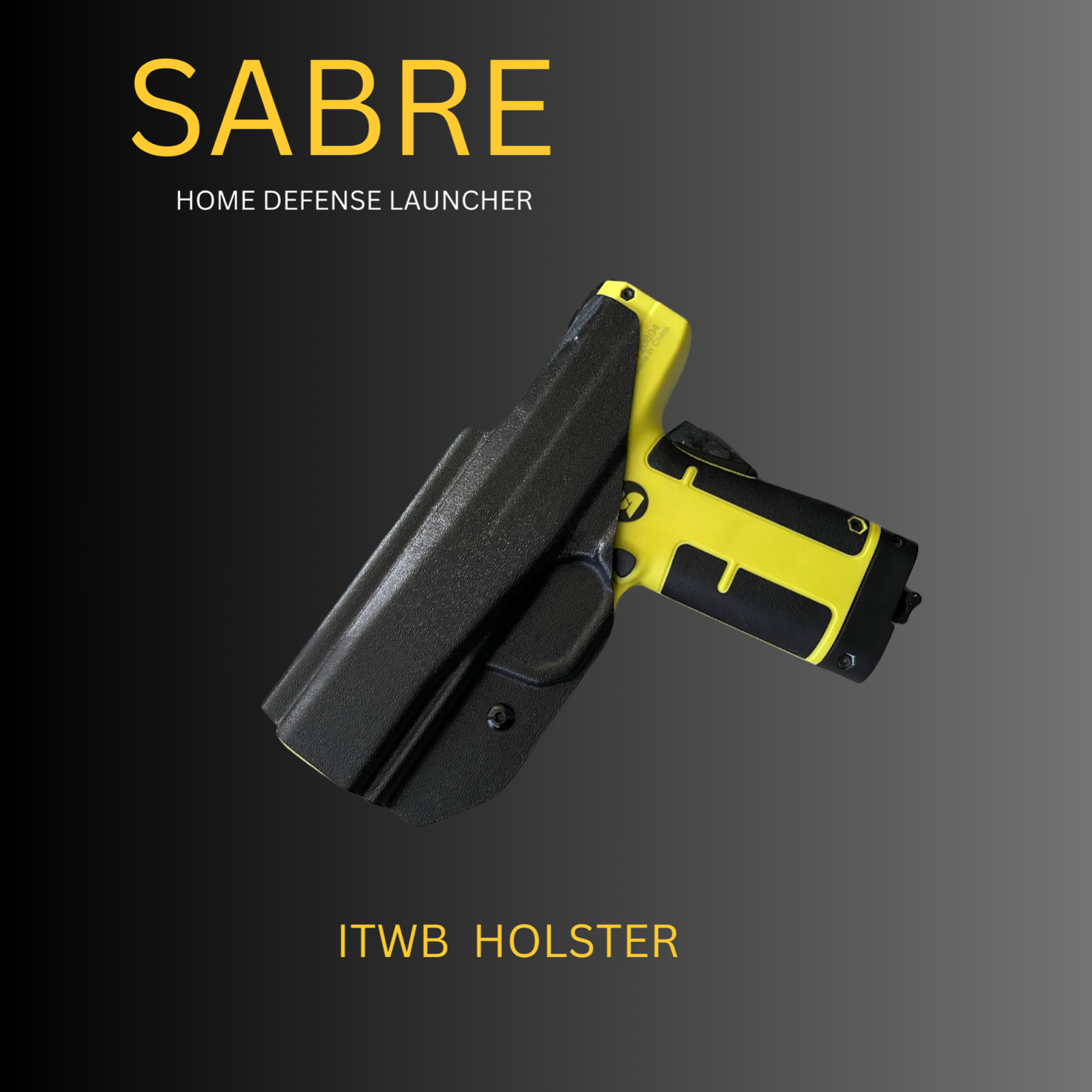 SABRE Home Defense Pepper Spray Launcher Kydex Holster