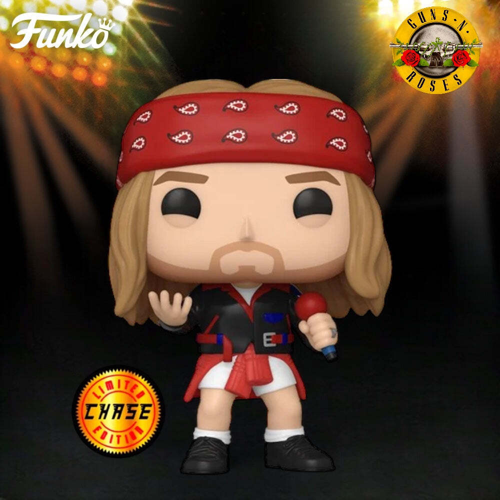 Funko Pop Rocks: Guns N Roses – 1992 Axl Rose Music Chase Figure #397!