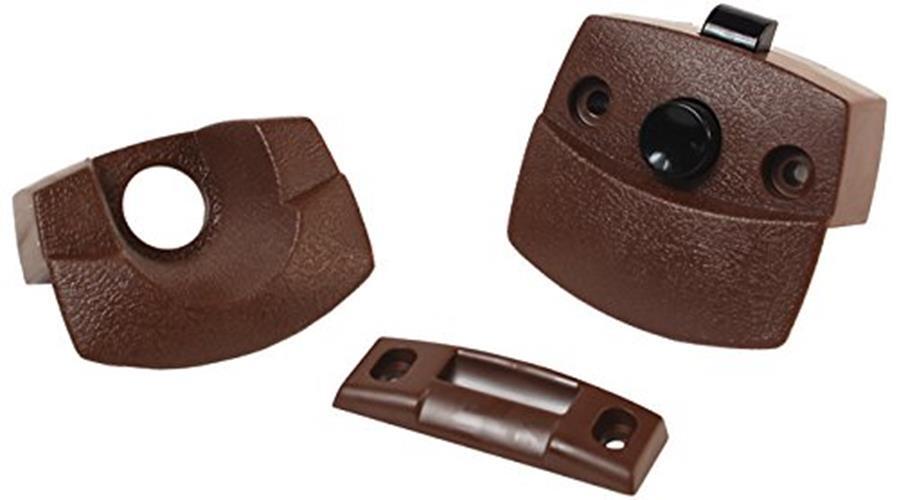 RV Designer H531, Privacy Latch, Brown, Interior Hardware (6)