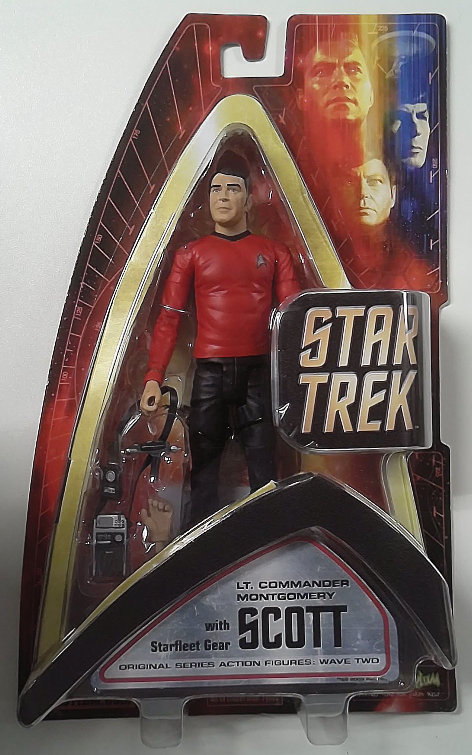 1x RJ6679: Star Trek: Wave Two: Lieutenant Commander Montgomery Scott: 85840: 2
