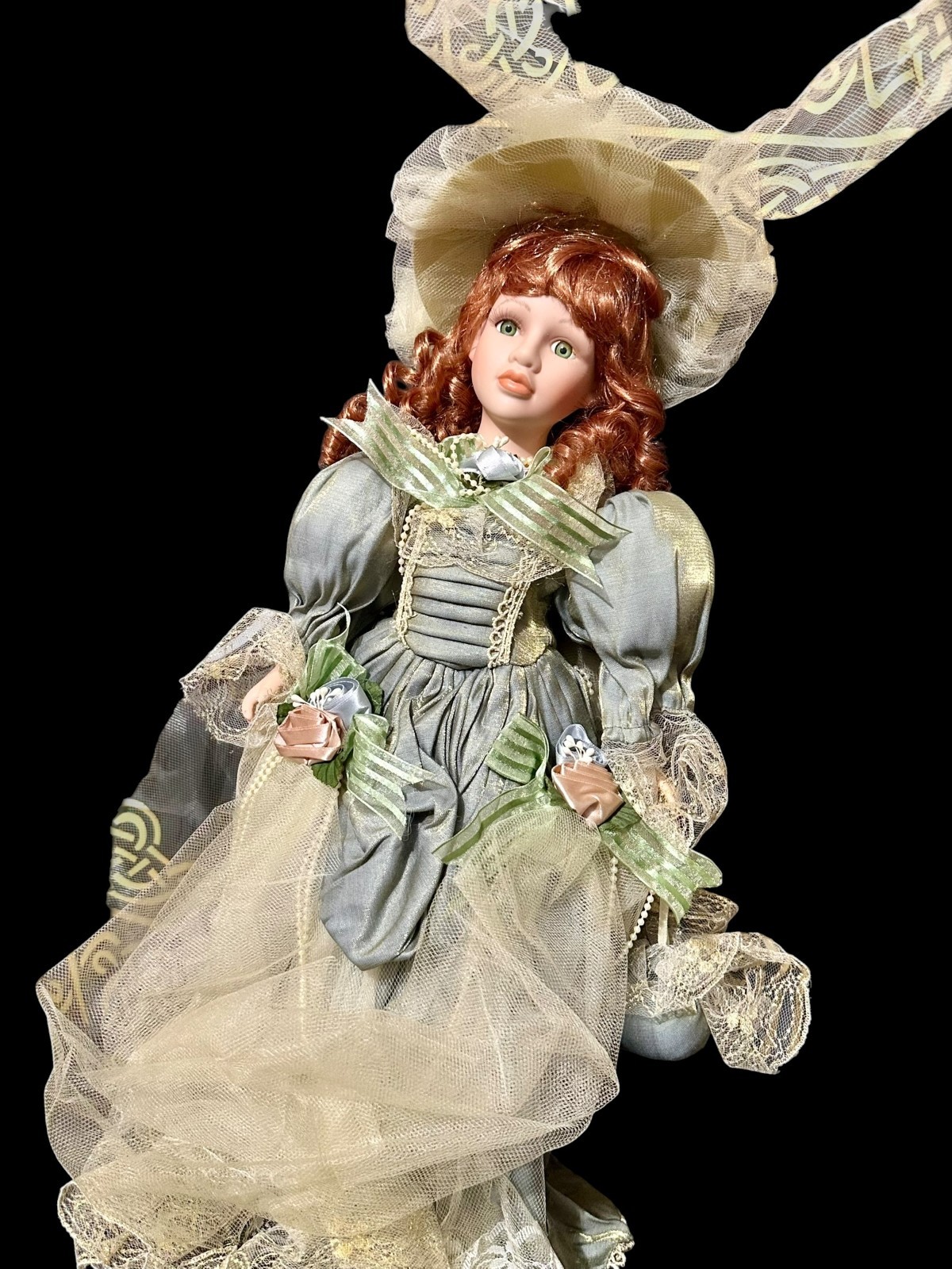 Haunted Porcelain Doll “Lysenne Crowe” – Watchful Presence, Subtle Manipulator