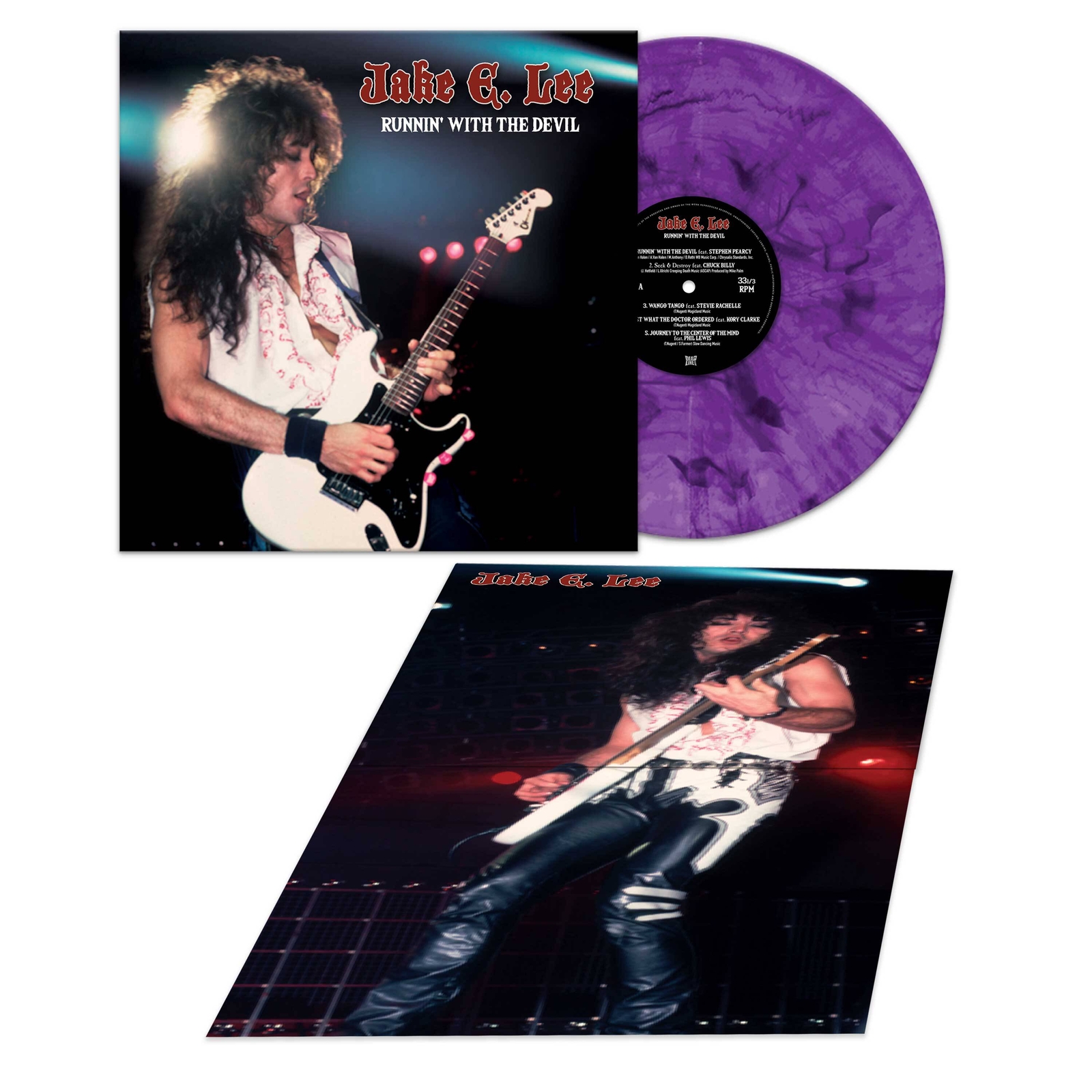 Jake E. Lee – Runnin’ With The Devil (Purple Marble Vinyl)