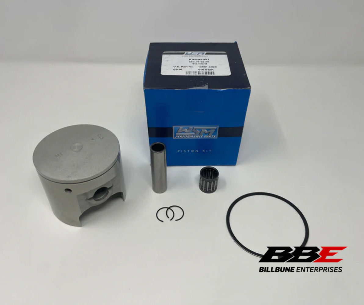 ’82-’90 Kawasaki JS 550 WSM Standard / Stock 75.00mm Bore Piston Kit, JS550
