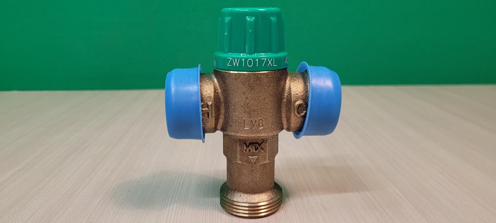 Zurn 12-ZW1017XL 1/2 In. FNPT Thermostatic Mixing Valve – Lead Free Cast Bronze