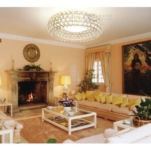 Crystal Ceiling Lights Living Room Bedroom Pendant Lights