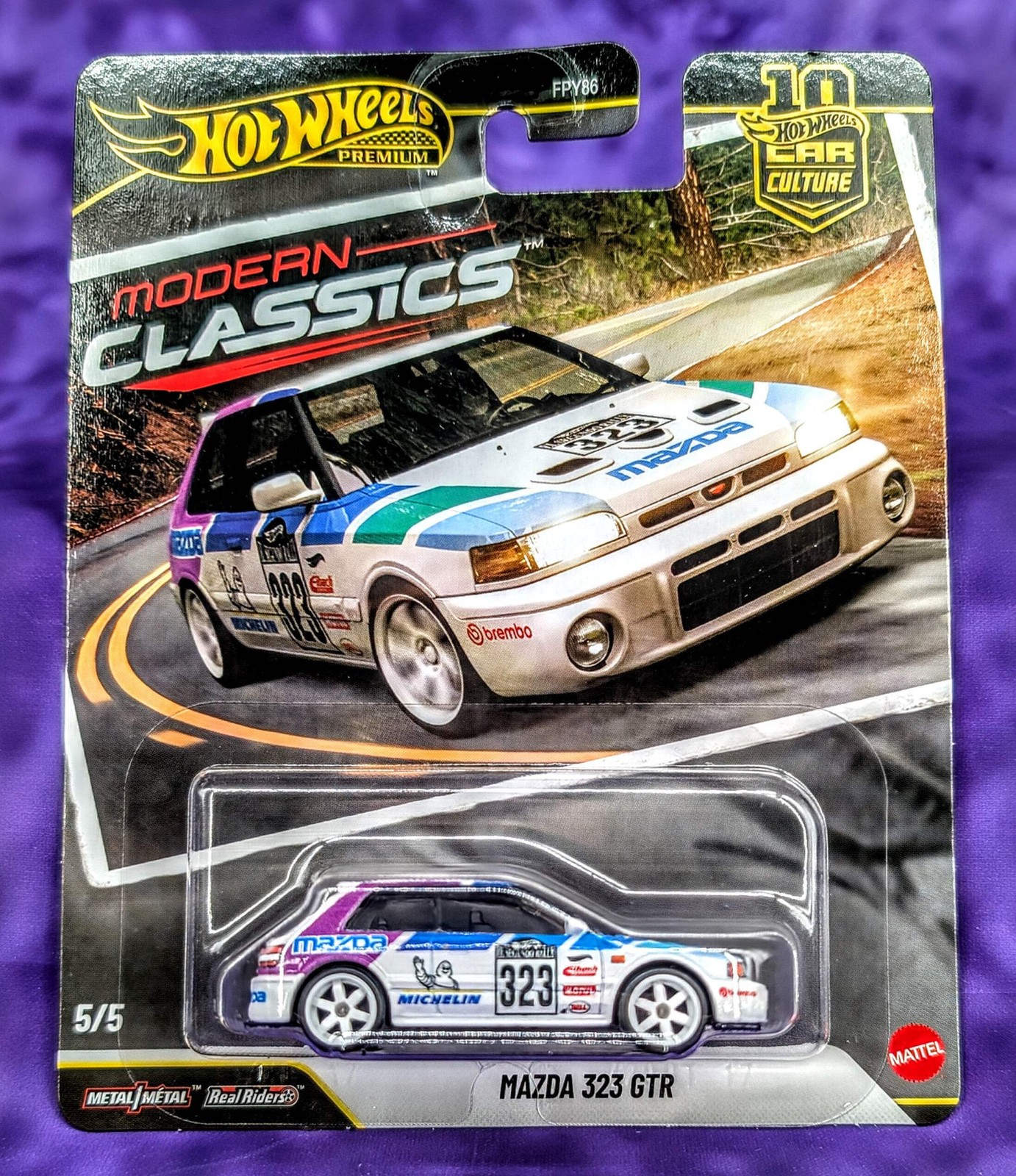 Hot Wheels Mazda 323 GTR – Modern Classics – Car Culture – Premium