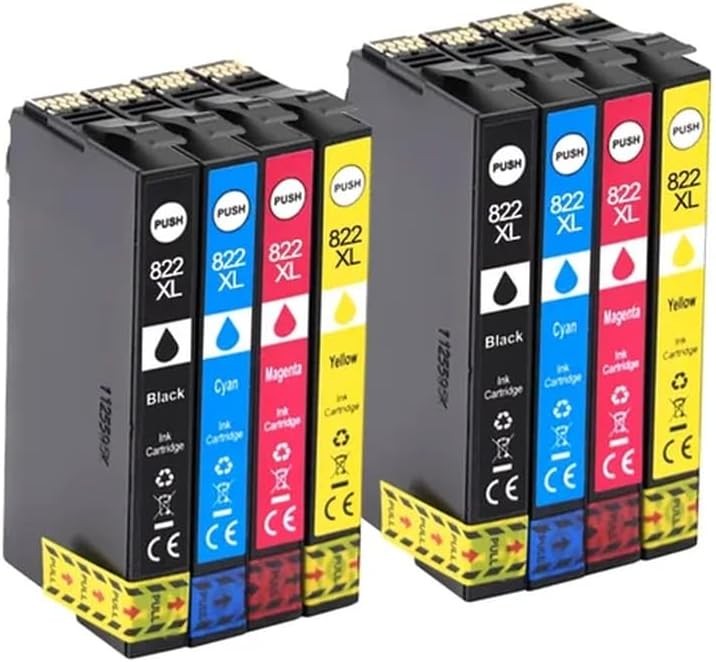 Compatible Ink Cartridge T822XL 822XL T822 Compatible with Workforce Pro WF-38