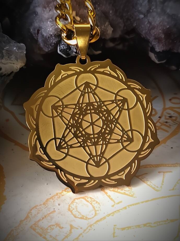 Talisman of Metatron’s Grid Seal of Divine Intelligence & Abundance