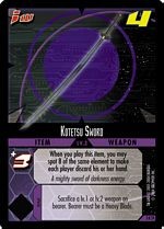Kotetsu Sword Ungraded DH: Epidemic