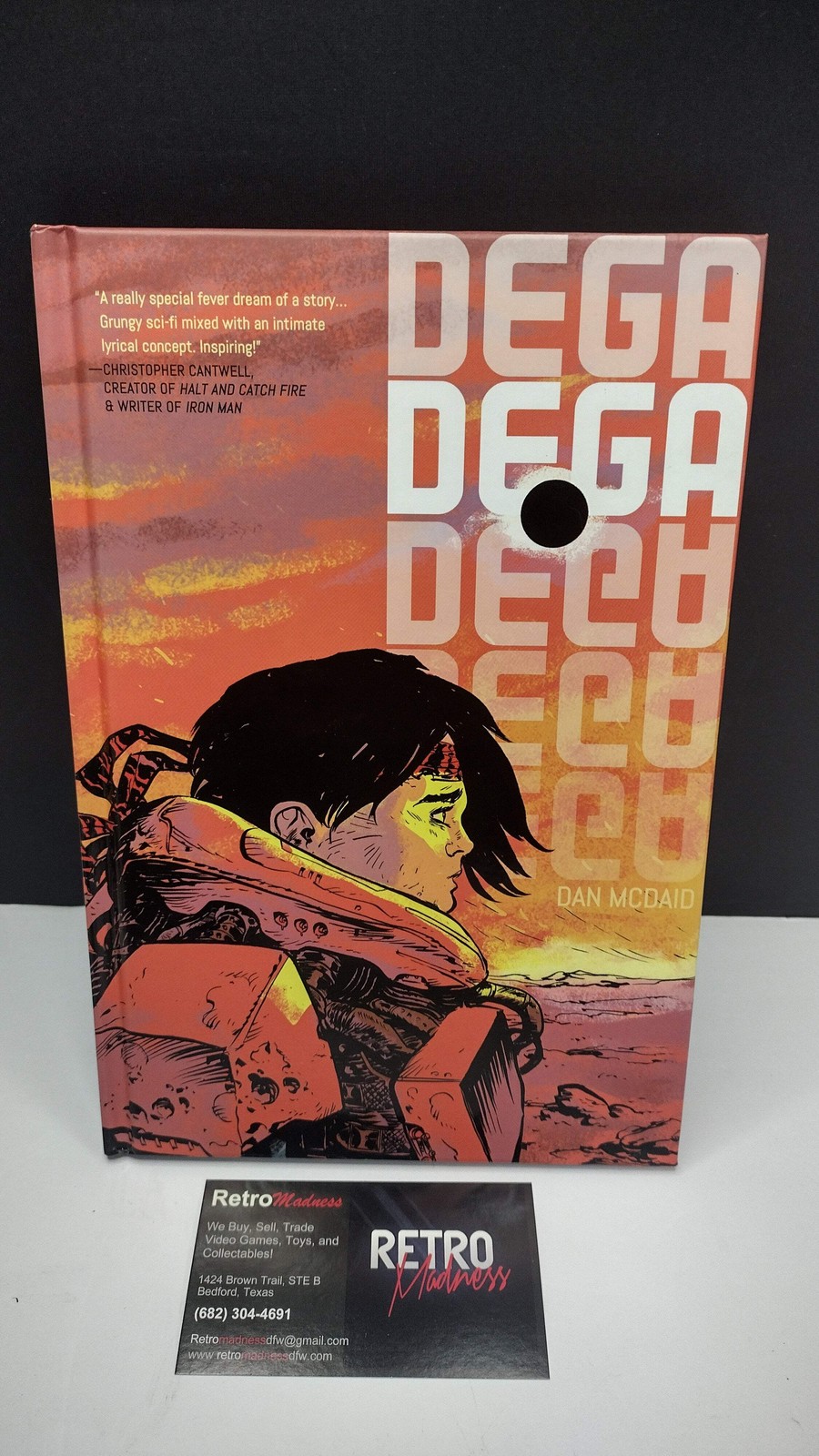 (MATURE) Dega Vol. 1 by Dan McDaid – Hardcover Graphic Novel