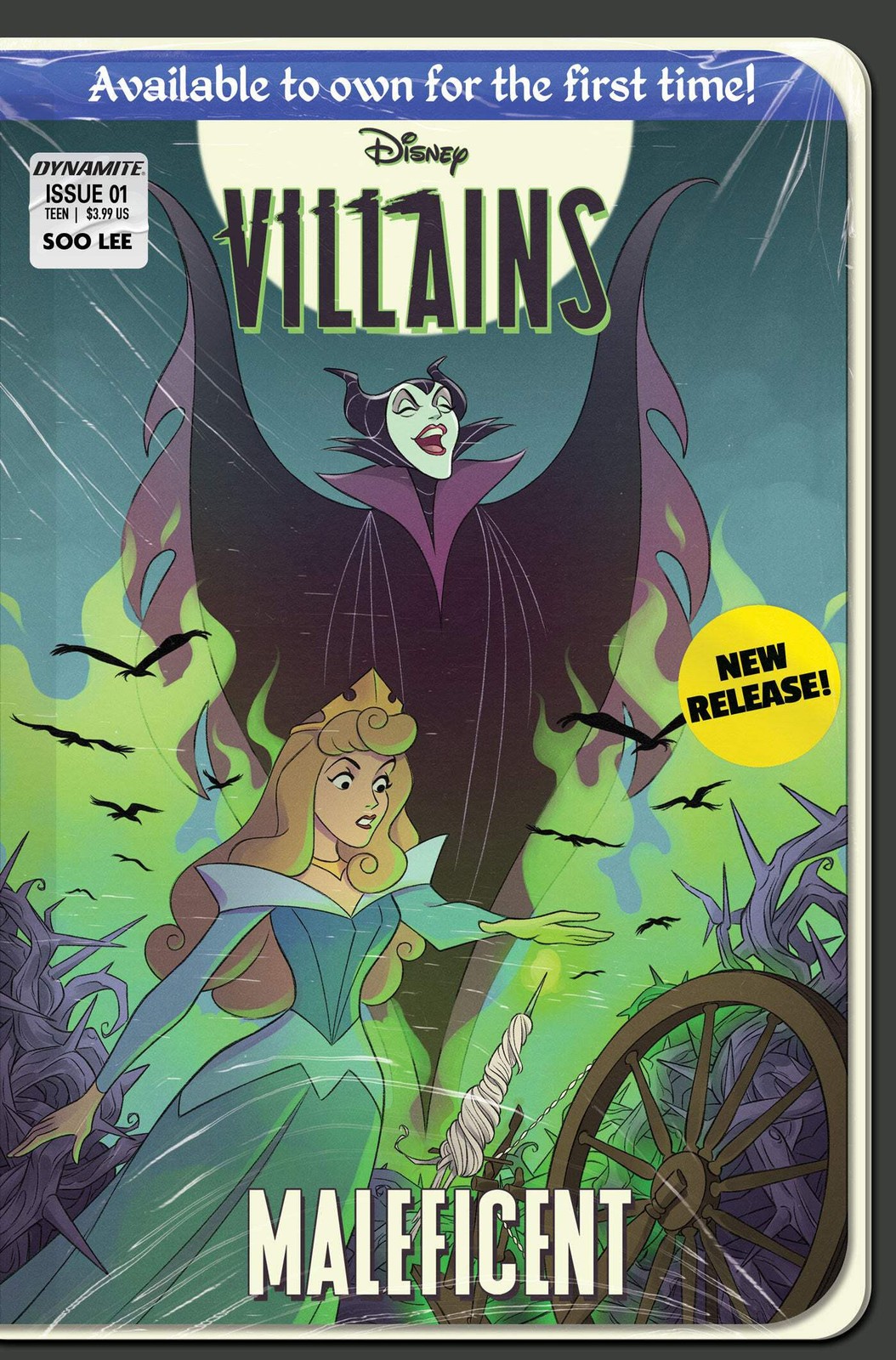 DISNEY VILLAINS MALEFICENT #1 VHS HOMAGE 1:10 VARIANT 2023