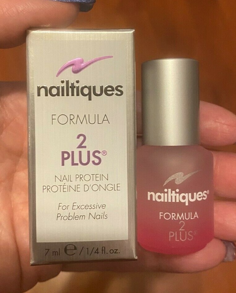 Nailtiques Formula 2 Plus Nail Protein for Excessive Problem Nails 7 ml 1/4 oz.