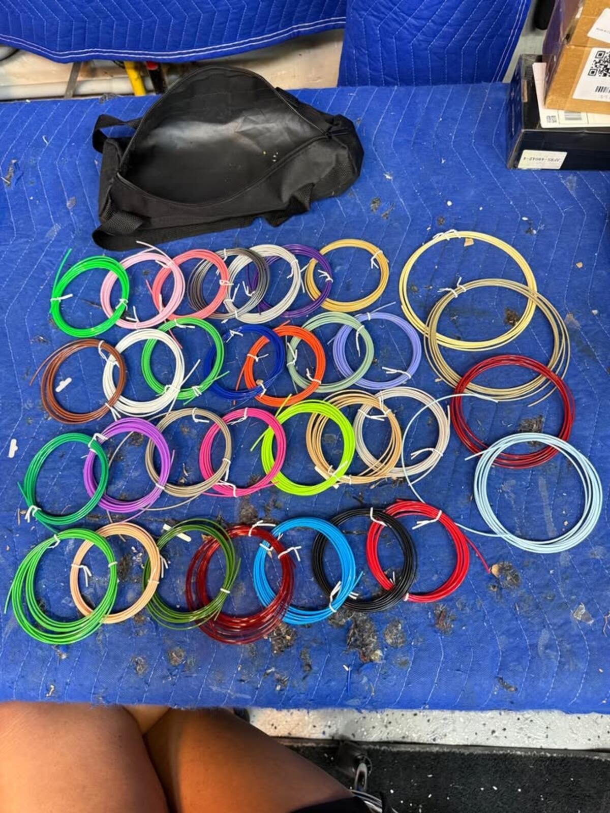 3D Pen Filament Refill, 32PCS Printing Filament Low Temp PCL Consumable 1.75mm