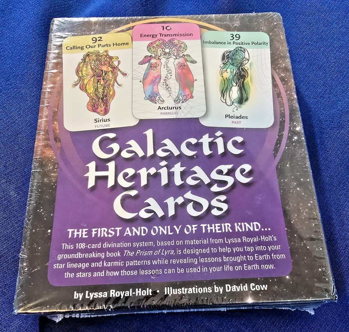 Galactic Heritage Cards by Lyssa Royal – 108 Card Divination System -New -Sealed