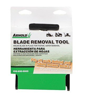 ARNOLD 490-850-0005 PARTS 4908500005 BLADE REMOVAL T