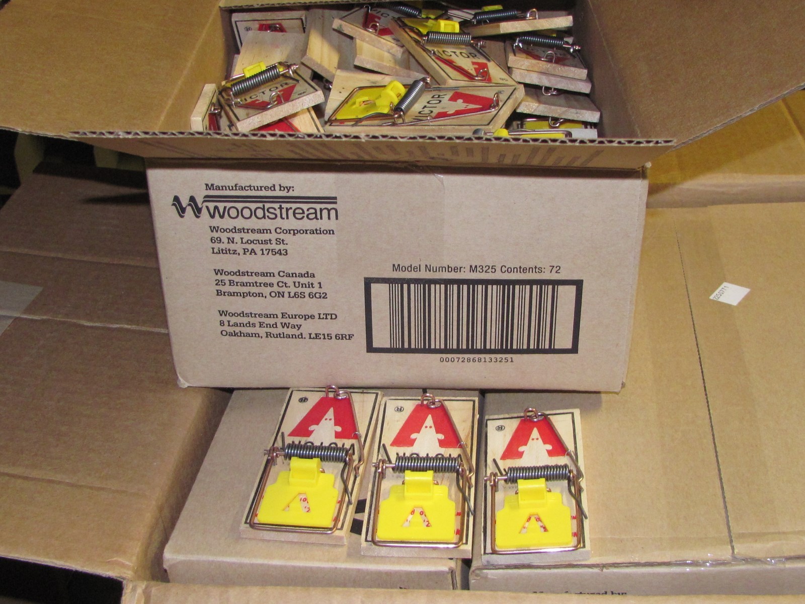 72 VICTOR M325 EASY SET MOUSE TRAP NEW SALE