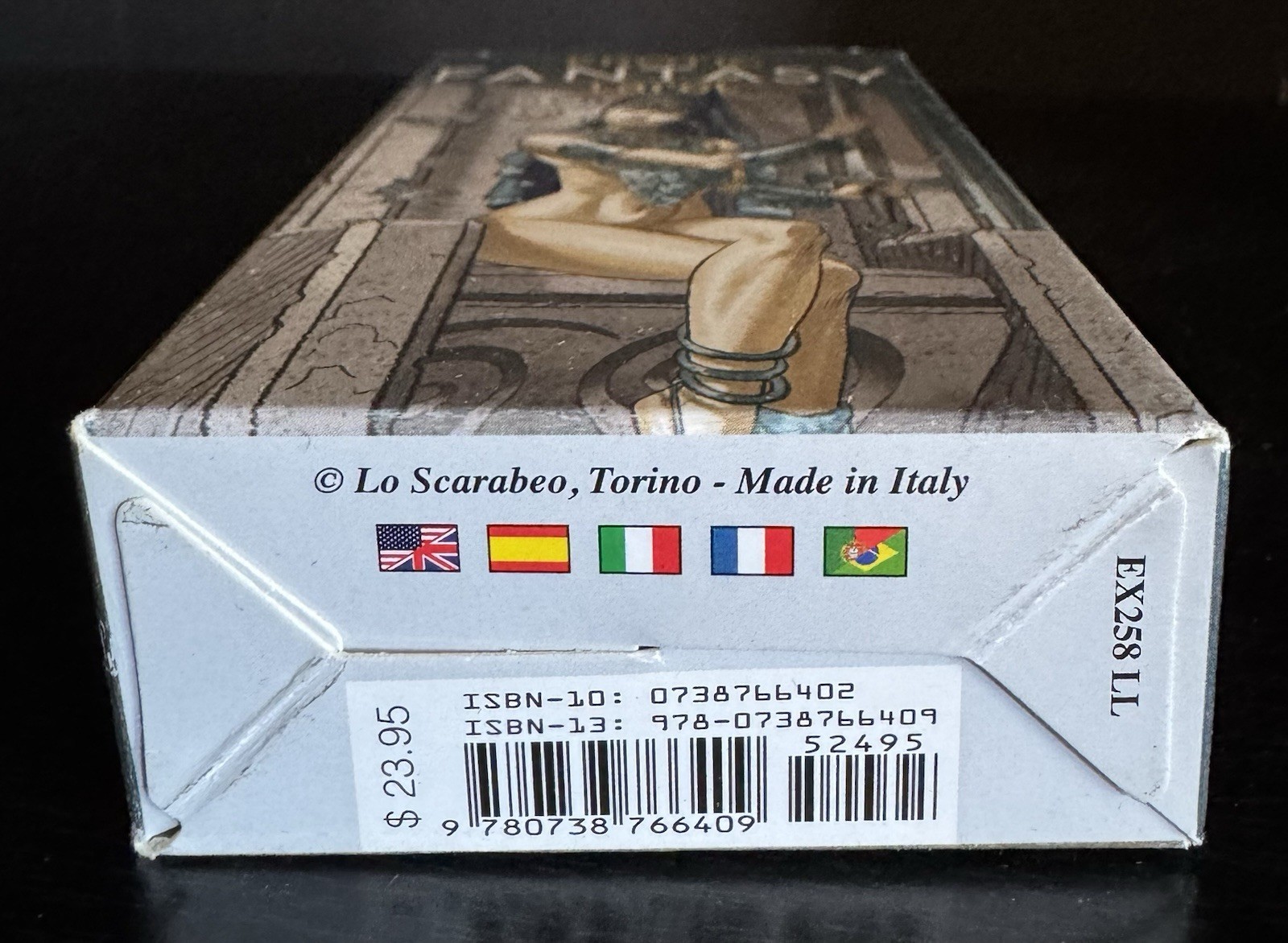 Erotic Fantasy Tarot Deck – 78 Cards With Instruction Booklet Made In Italy