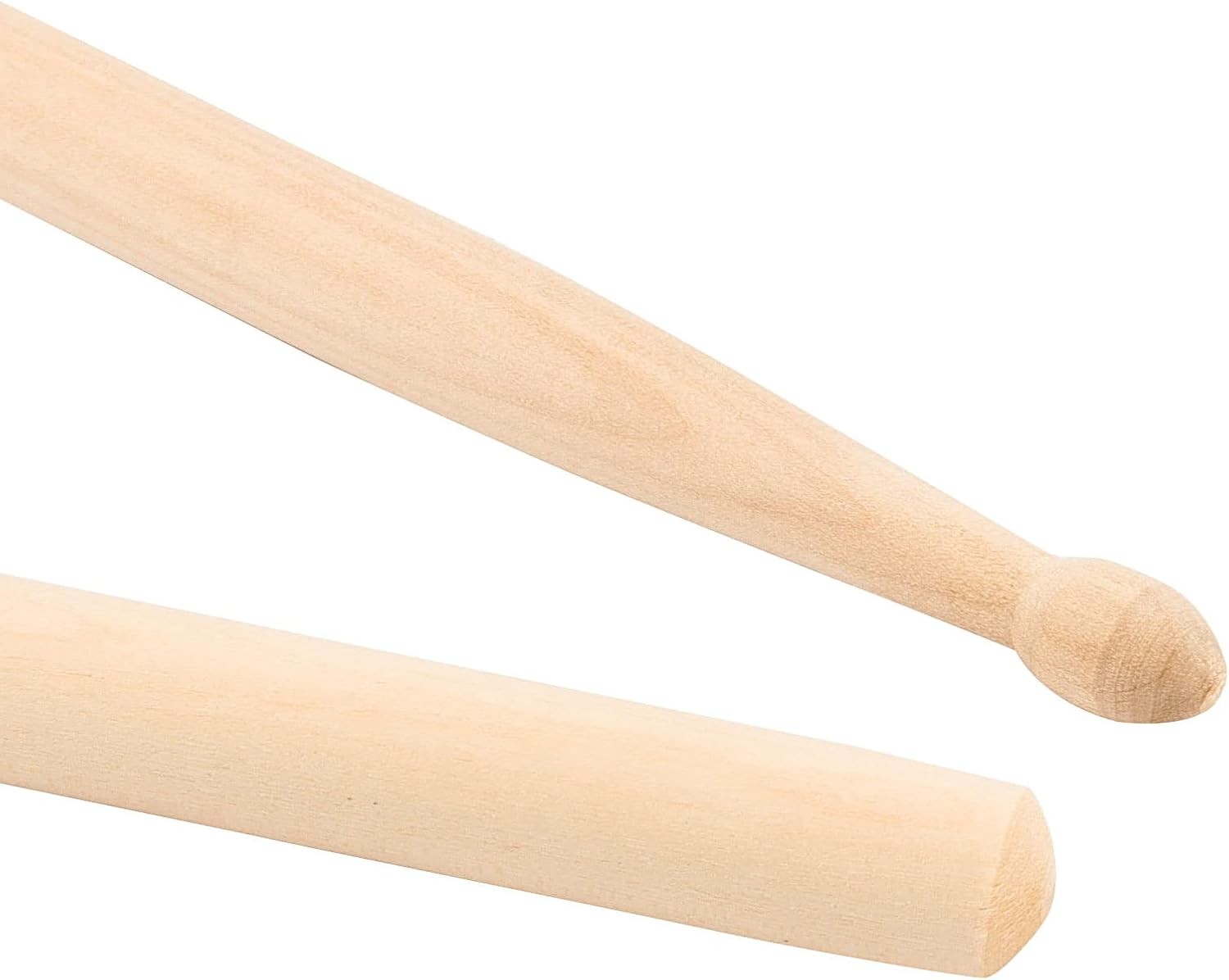 24 Pairs Drum Sticks, 5A Classic Wood Tip Drumstick Bulk, Maple Wood Drum…