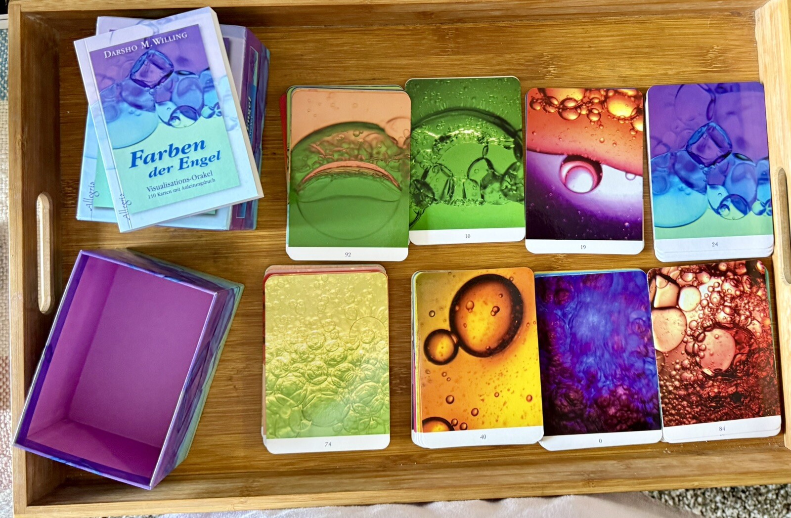 ✨Aura-Soma NEW AEON TAROT Deck 116 Cards Pamela Mathews Mike Booth 2009 Plus+✨