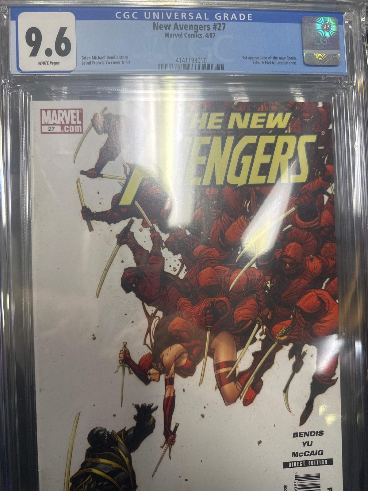 New Avengers #27 CGC 9.6