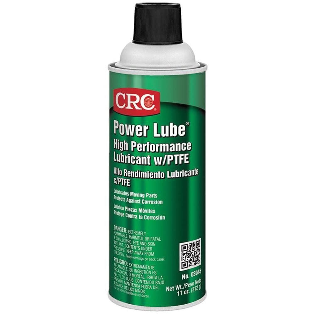 Power Lube Industrial High Performance Lubricant With PTFE, 11 Wt Oz, High Pe…