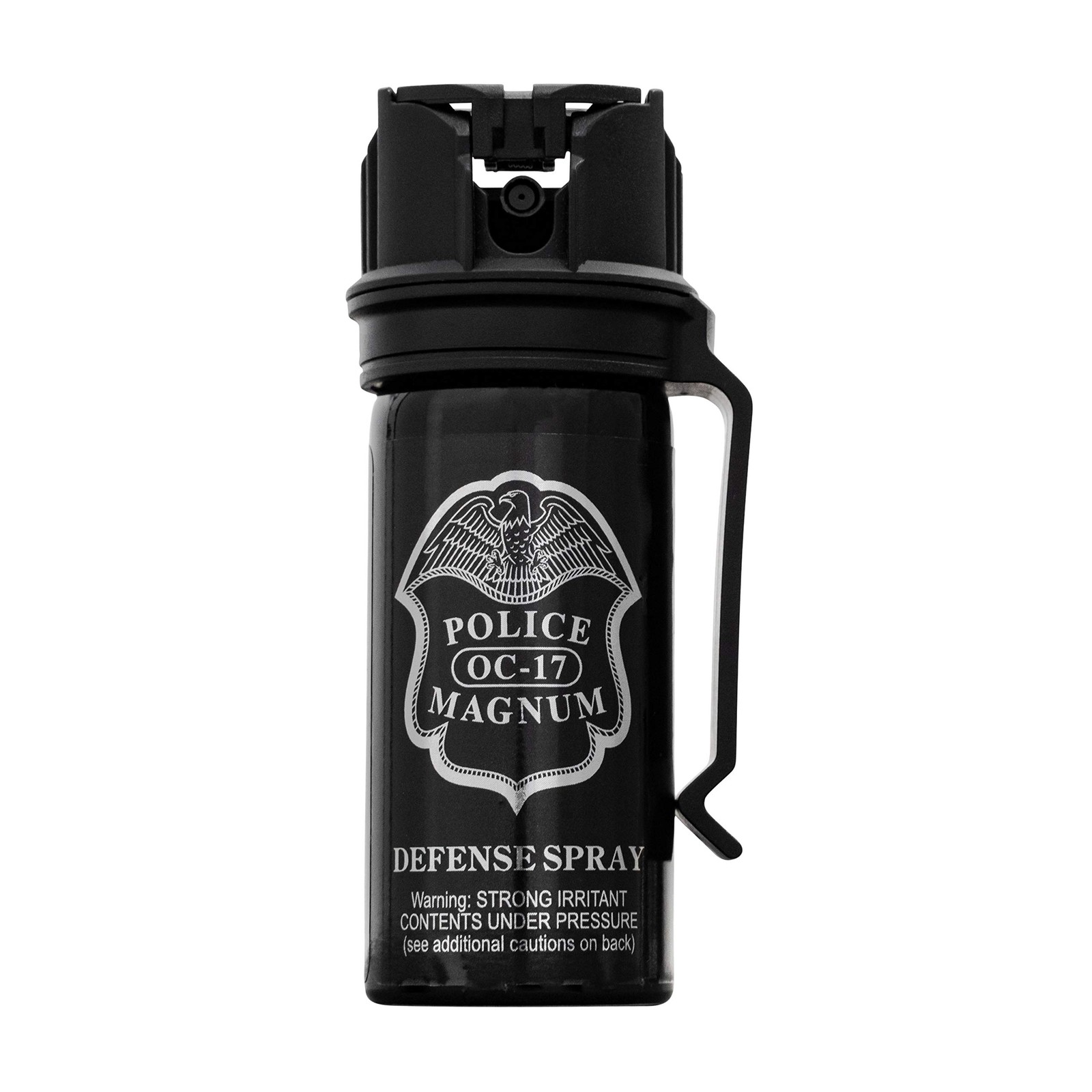 Pepper Spray Self Defense – 16ft Range, Portable, 2oz Flip Top with Clip