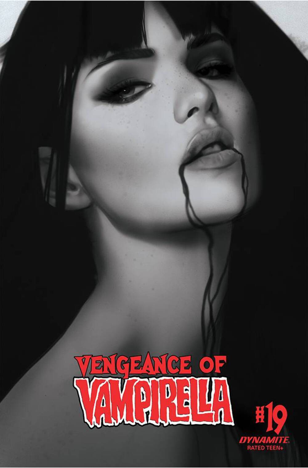 VENGEANCE OF VAMPIRELLA #19 BEN OLIVER 1:30 B&W VARIANT