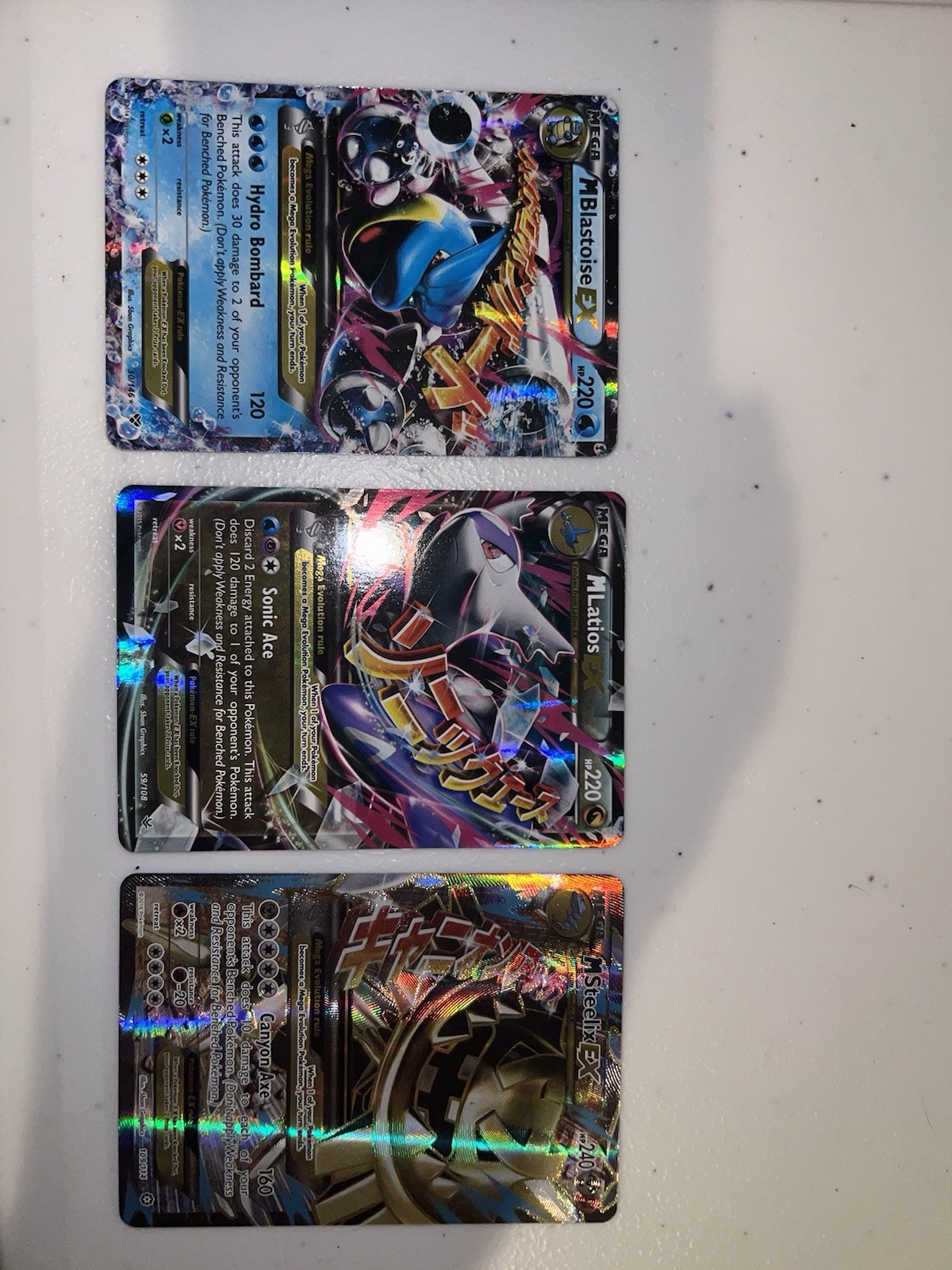 Mega XY pokemon Lot (3) *LP*
