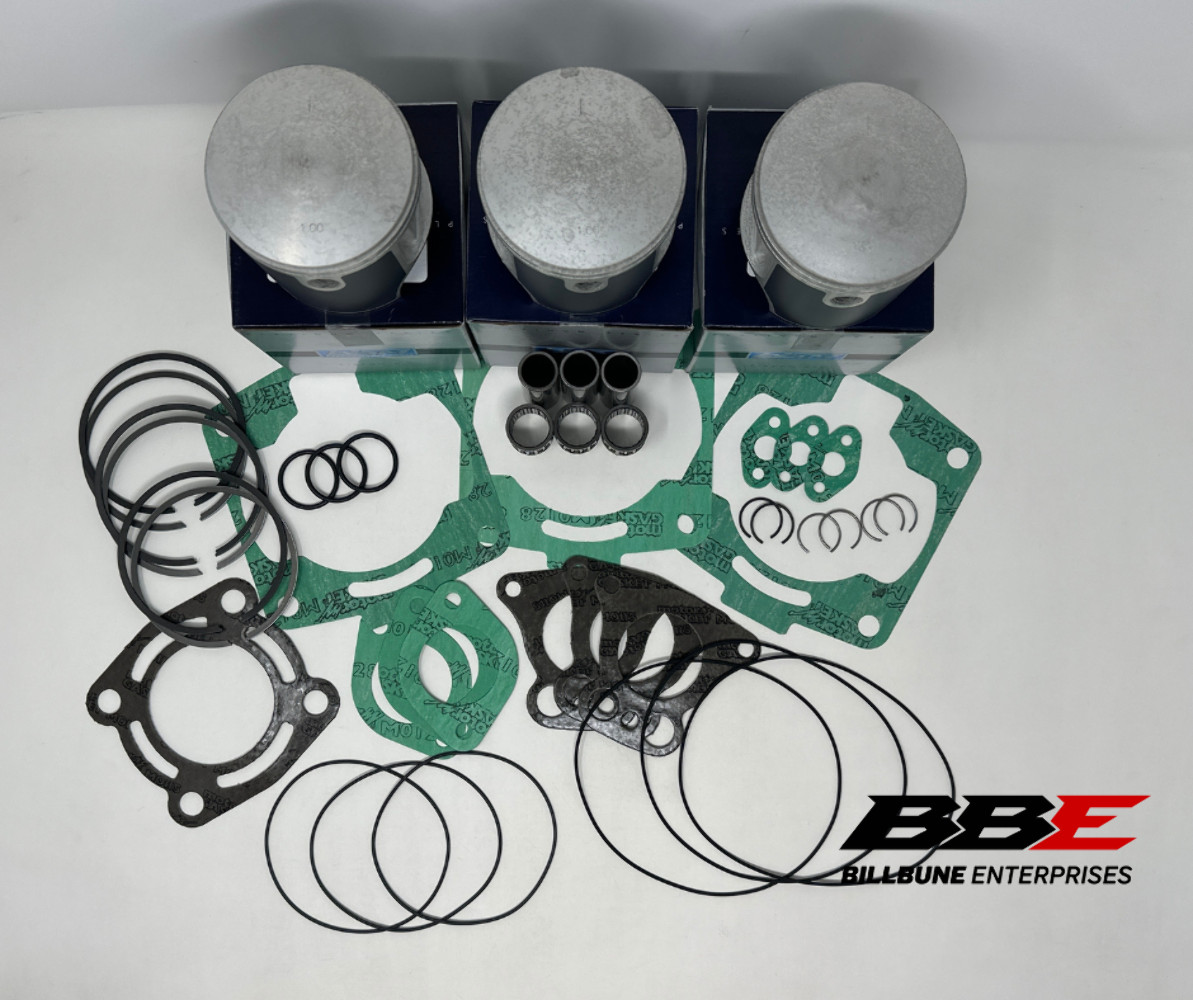 Polaris 1050 PWC .75mm O/S 81.75mm Bore WSM Top End Rebuild Kit Pistons, Gaskets