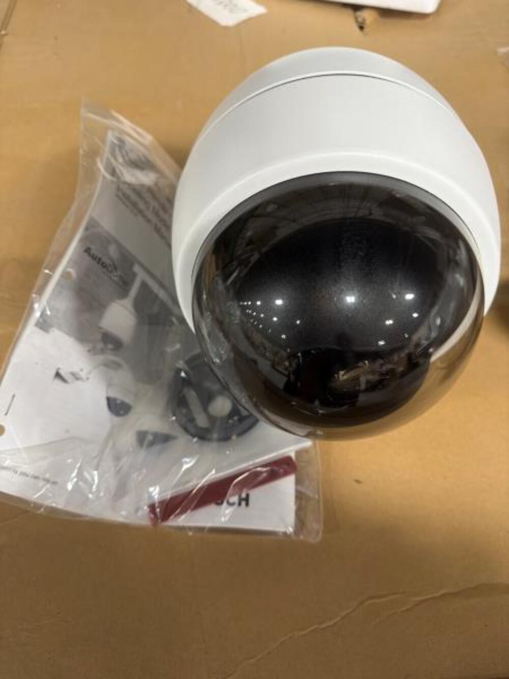 Bosch AutoDome Indoor Pendant Security Camera Unit with Manual