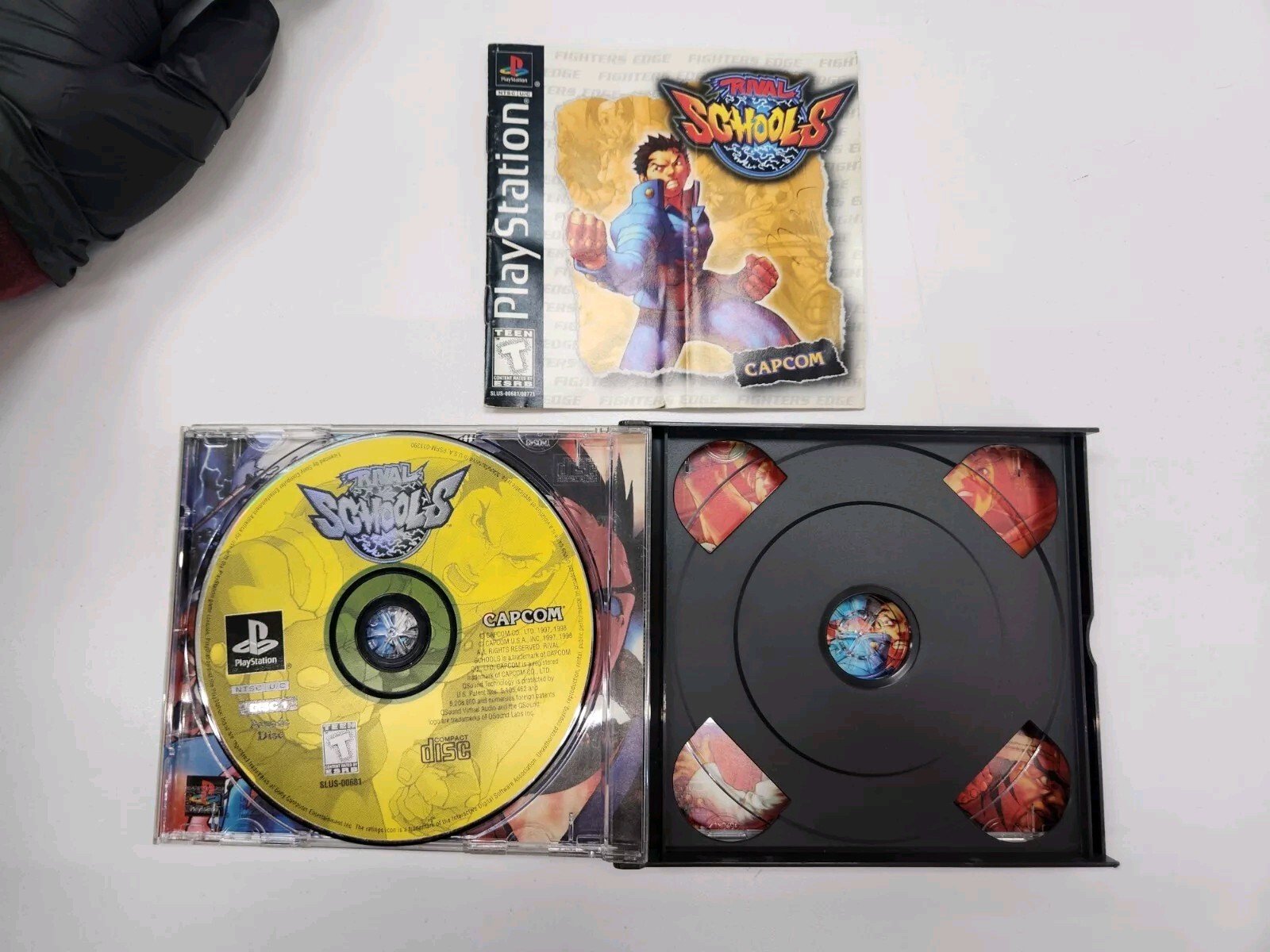 LOT READ!!!Project Justice (DISC ONLY) Sega Dreamcast Rival Schools PLAYSTATION