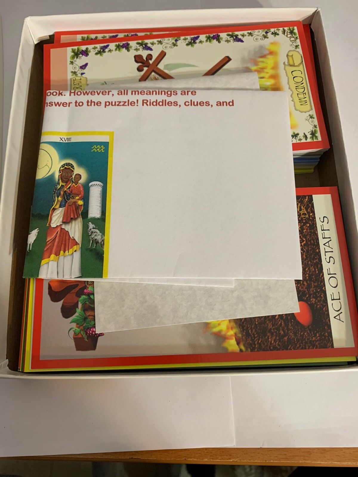 The Magdalene Legacy Tarot: Lost Keys Of The Madonna #264/500 1st Edition NM