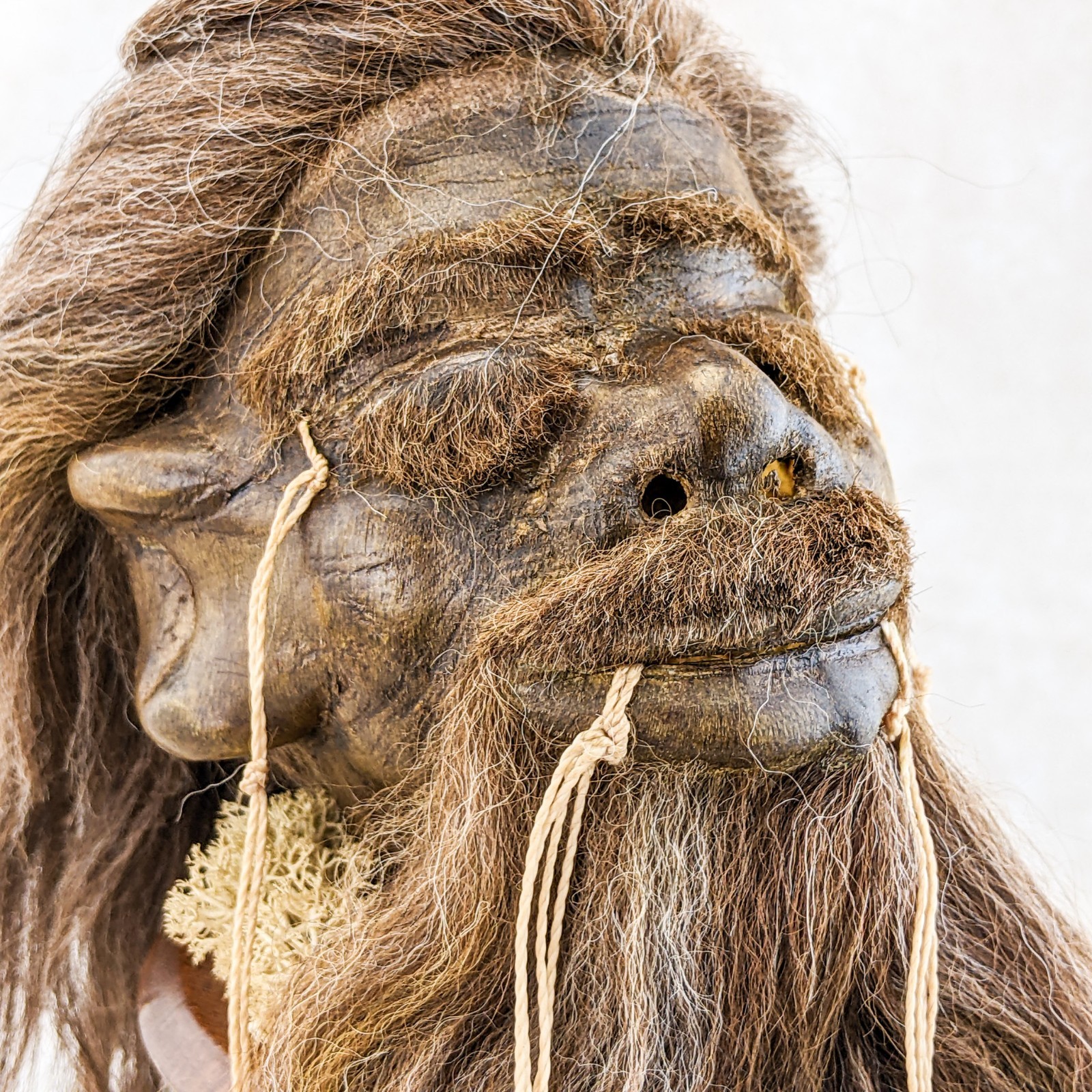 Shrunken Head reproduction Tsantsa by Local Tribesmen Oddities Curiosities gift