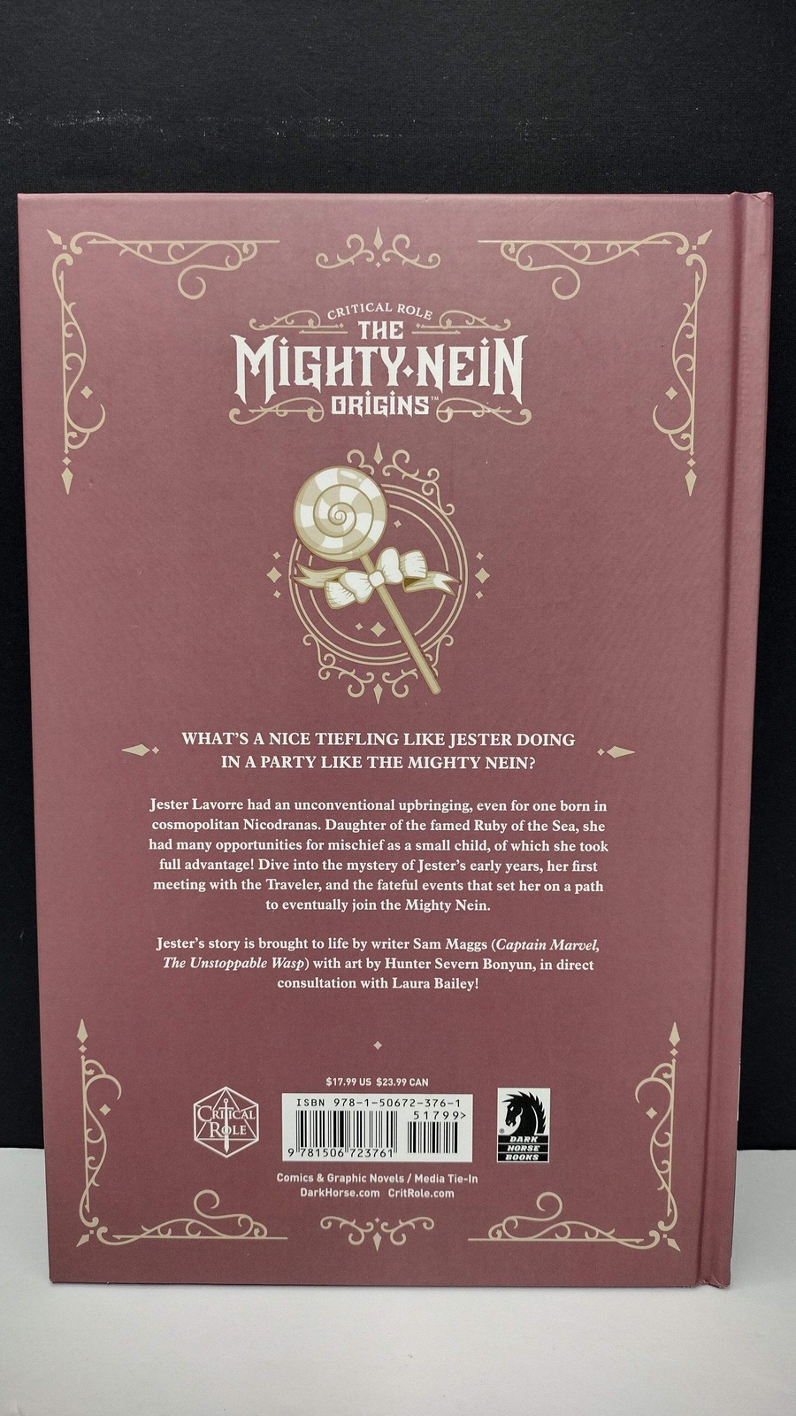(MATURE) Critical Role: The Mighty Nein Origins—Jester Lavorre – Deluxe Hardcove