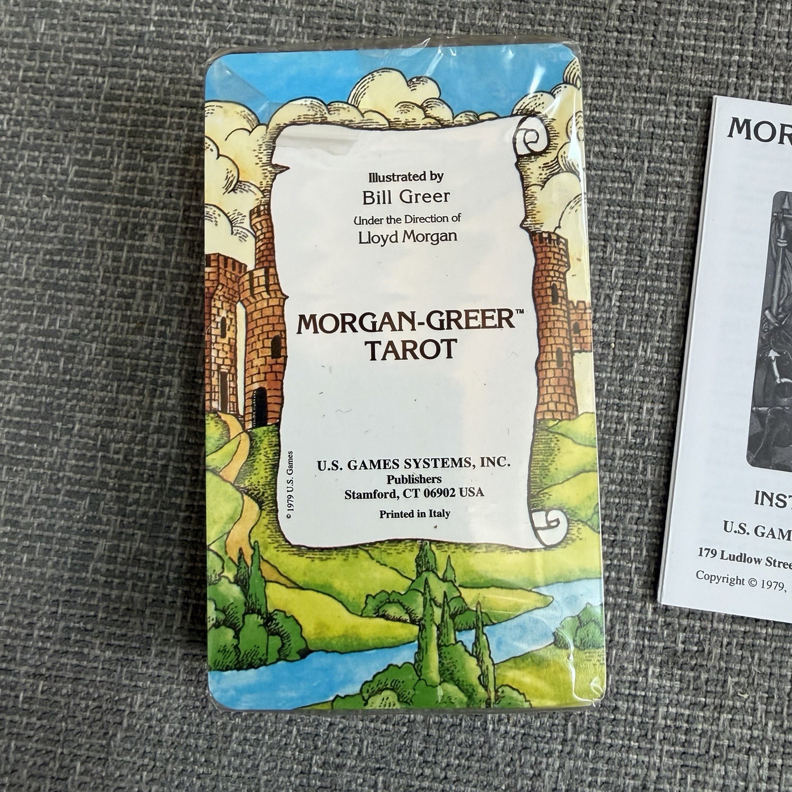 VTG Morgan Greer Classic 78 Card Tarot Deck & Guide New, Factory Sealed